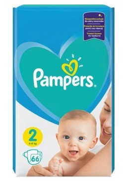 Подгузники Pampers Active Baby-Dry 2 (4-8 кг), 66 шт